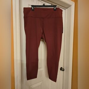 Reflex Women's Leggings in Burgundy